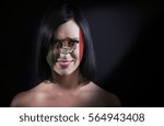 Mexican flag face