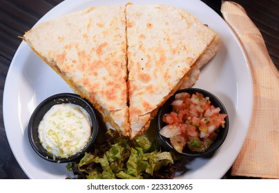 mexican food tacos quesadilla tortilla nachos guacamole chilli tex-mex - Shutterstock ID 2233120965