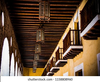 Mexican Hacienda Balcony