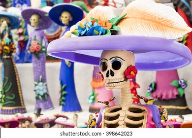 Mexican handicraft, day of the dead (skeleton)