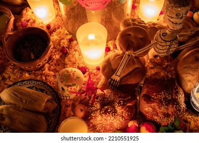 Mexican Offering Day Dead Altar Traditional Stock Photo 2210551925 ...