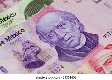  Mexican One thousand peso bill with Miguel Hidalgos face on it. Father of the independence of 1810.