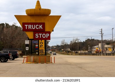 Mexican Style Truck Stop Sign