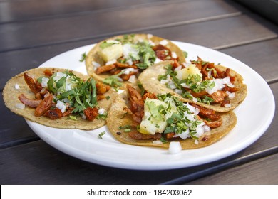 Mexican Tacos Al Pastor