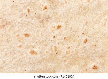 Mexican Tortilla Wrap Background Texture