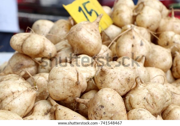 Mexican Yam Stock Photo Edit Now 741548467