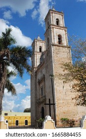 Mexico Church And Clue Sky