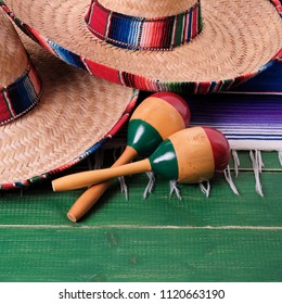 Mexico Cinco De Mayo Mexican Sombrero Stock Photo 1120663190 | Shutterstock