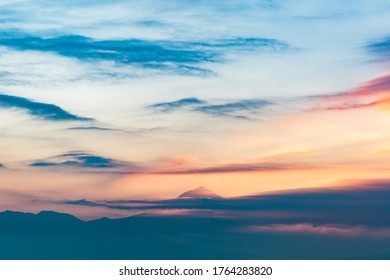Mexico City, Mexico. 11/27/2017
Clouds and the popocatepetl in the morning  - Shutterstock ID 1764283820