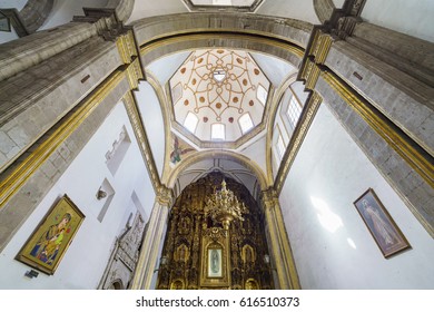 Mexico City, FEB 19: The Inner View Of The Historical And Beautiful San Felipe De Jesus Satelite On FEB 19, 2017 At Mexico City