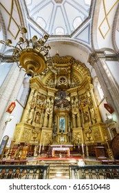 Mexico City, FEB 19: The Inner View Of The Historical And Beautiful San Felipe De Jesus Satelite On FEB 19, 2017 At Mexico City