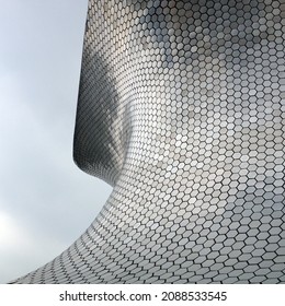 Mexico City, Mexico - June 23, 2014: Museo Soumaya, Designed By Famed Architect Fernando Romero