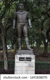 Mexico City, Mexico - March 10, 2019: Monument Of José María Morelos Y Pavón, In The Castillo De Chapultepec.