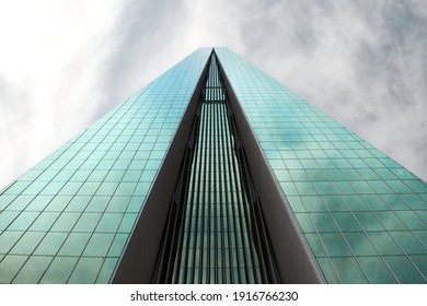 MEXICO CITY, MEXICO; March 13, 2020: Manacar Tower Mexico City Low Perspective