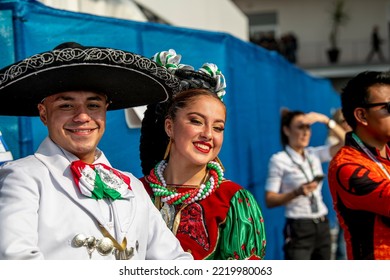 MEXICO CITY, MEXICO - October 28, 2022: Mexico City Grand Prix Round 20 Of The 2022 FIA Formula 1 Championship At The Autódromo Hermanos Rodríguez.