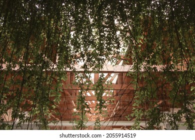 Mexico City, Mexico - October 5th, 2021: Close-up Of The Roof Of The Art Gallery Kurimanzutto, Designed By The Famous Mexican Architect Alberto Kalach 