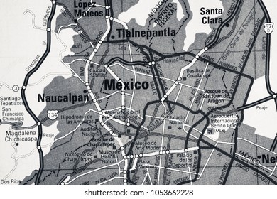 Mexico City On The Map