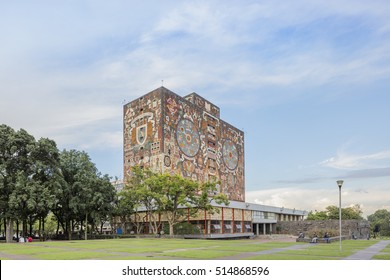 MEXICO CITY, SEP 1, 2016: National Autonomous University Of Mexico UNAM Mexico City Federal District Mexico.