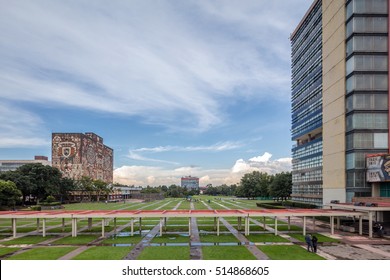 MEXICO CITY, SEP 1, 2016: National Autonomous University Of Mexico UNAM Mexico City Federal District Mexico.