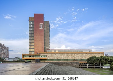 MEXICO CITY, SEP 1, 2016: National Autonomous University Of Mexico UNAM Mexico City Federal District Mexico.