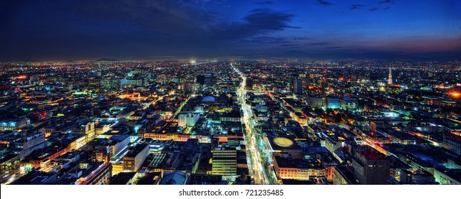 Mexico City Skyline
