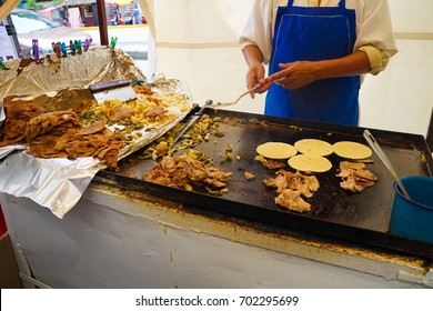 Mexico City Street Food Vendor