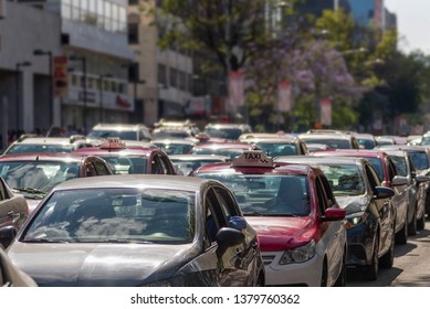 Mexico City Traffic Jam