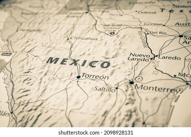 Mexico On Map America Stock Photo 2098928131 | Shutterstock