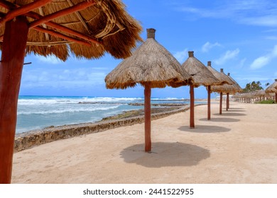 México, Quintana Roo, Península de Yucatán, Puerto de la Costa Maya, Playa Akumal.