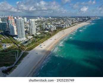 Miami Beach From An Aerial Perspective