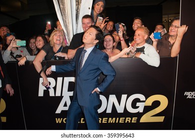 Miami Beach, Florida - January 6, 2016:  Ken Jeong Attends The World Premiere Of Ride Along 2 In Miami Beach, Florida