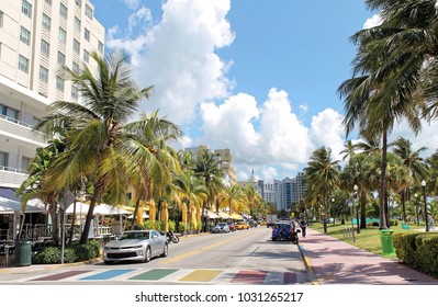 Miami Beach Florida July 16 2016 Stock Photo (Edit Now) 1031265217