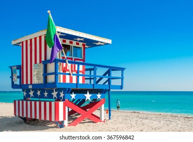  Miami Beach, Florida - Lifeguard Tower In South Beach,