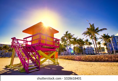 Miami Beach Lifeguard Stand