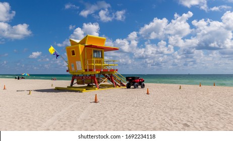 The Miami Beach Lifeguard Tower