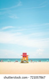 Miami Beach Lifeguard Tower Florida