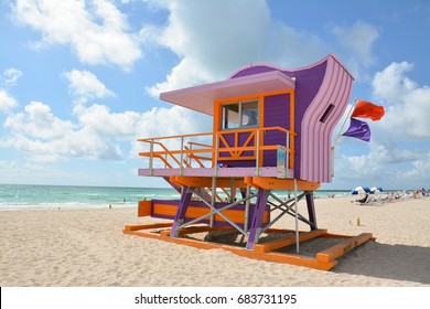 Miami Beach Rescue Baywatch Stock Photo 683731195 | Shutterstock