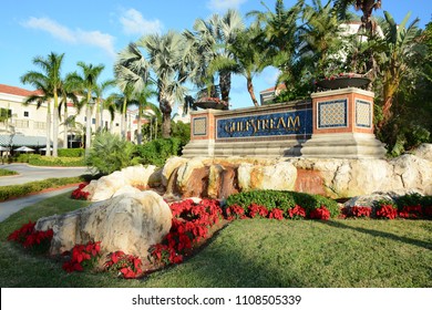 MIAMI, FL - DECEMBER 14, 2017: Gulfstream Park Racing And Casino In City Of Aventura