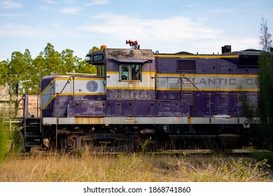 MIAMI, FL, USA - DECEMBER 7, 2020: Atlantic Coast Line 1804 Train 