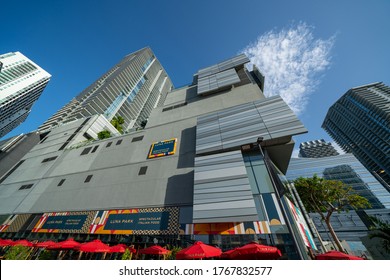 MIAMI, FL, USA - JULY 1, 2020: Brickell Miami City Centre Shopping And Lifestyle District