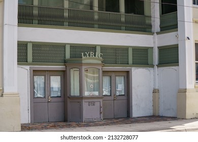 Miami, FL, USA - March 5, 2022: Photo Of Overtown Lyric Theater Ticket Booth