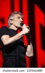 MIAMI, FLORIDA - AUGUST 23, 2022: Roger Waters In Concert At FTX Arena.