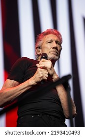 MIAMI, FLORIDA - AUGUST 23, 2022: Roger Waters In Concert At FTX Arena.