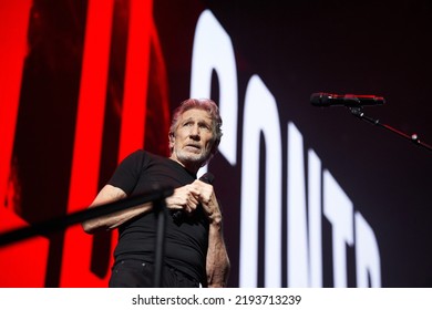 MIAMI, FLORIDA - AUGUST 23, 2022: Roger Waters In Concert At FTX Arena.