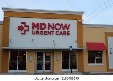 MIAMI, FLORIDA USA - 08-26-2022
MD Now Urgent Care Center In Miami, Florida.