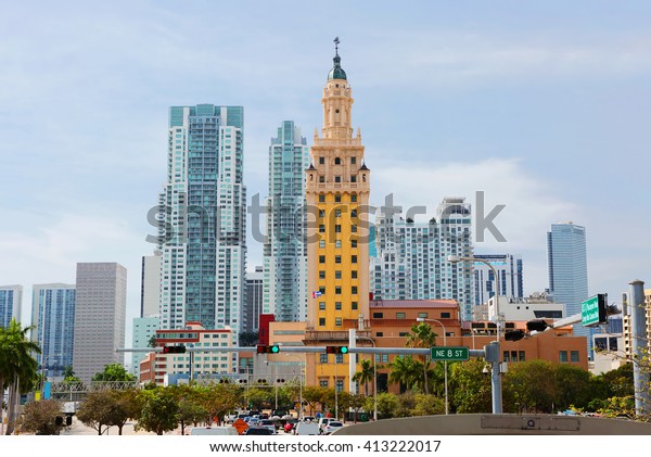 Miami Freedom Tower The Freedom Tower Stock Photo Edit Now