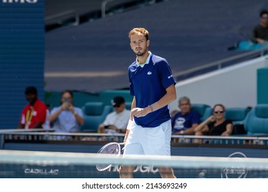 Miami Gardens, FL, USA. 26th Mar. 2022. Daniil Medvedev Vs Andy Murray ATP 2022 Miami Open By Itau. Score:6-4,6-2. Winner: Daniil Medvedev