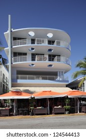 MIAMI - JANUARY 12: The Strand Condo Hotel, Located At 1024 Ocean Drive, Was Built In 1964 And Is A Condominium And Timeshare January 12, 2013 In Miami, Florida.