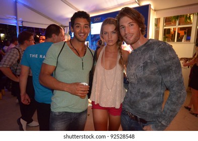 MIAMI - JULY 14: Models, Photographers And Guests At The Official Opening Pool Party At Railegh Hotel South Beach For Mercedes-Benz Swim Fashion Week On July 14, 2011 In Miami, FL