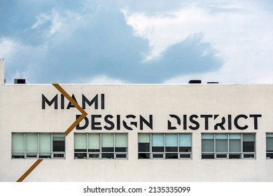 MIAMI - MARCH, 2016: Miami Design District Building.